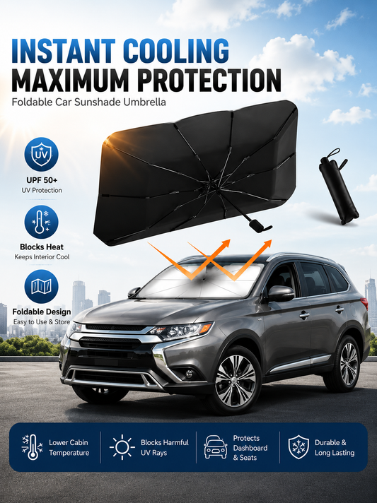 ShadePro Premium Windshield Sunshade Umbrella