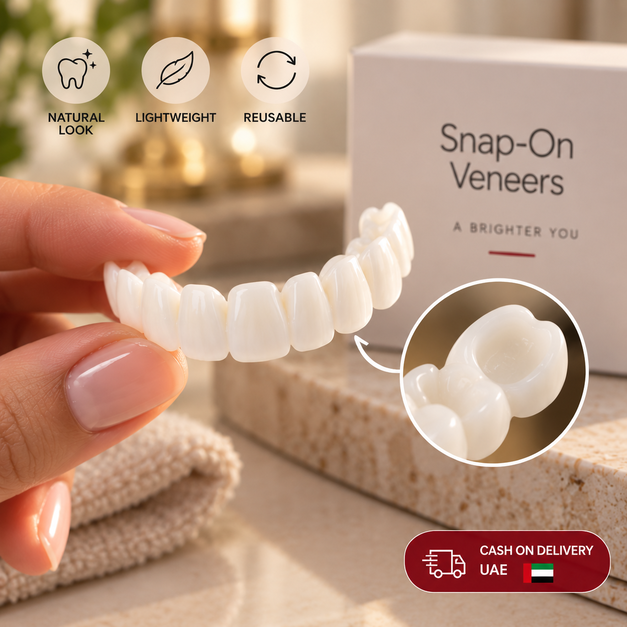 Snap-On Veneers — Your Smile, Your Confidence (Pack of Two Veneers)