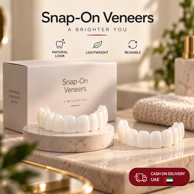 Snap-On Veneers — Your Smile, Your Confidence (Pack of Two Veneers)