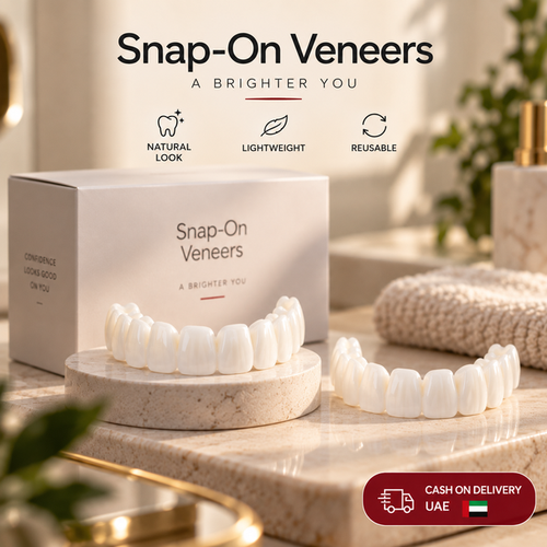 Snap-On Veneers — Your Smile, Your Confidence (Pack of Two Veneers)