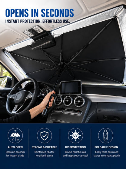 ShadePro Premium Windshield Sunshade Umbrella